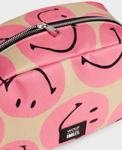 Smiley® Pink Groser Kulturbeutel
