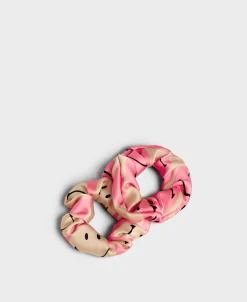 Smiley® Rosa Haargummis
