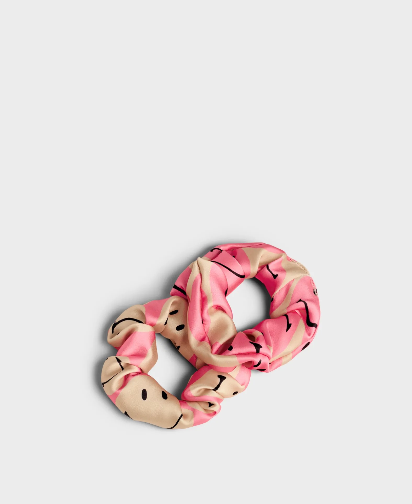 Smiley® Rosa Haargummis